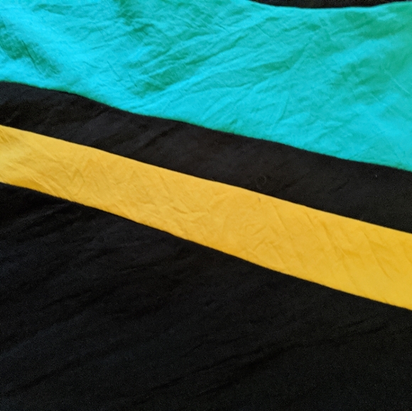 Vintage 80s Retro Oraré Tricolor Pullover T - Picture 3 of 8